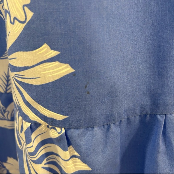 ROYAL CREATIONS HAWAII Short Zippered Muu Muu Size XL Hawaiian Tropical Aloha - Picture 3 of 16